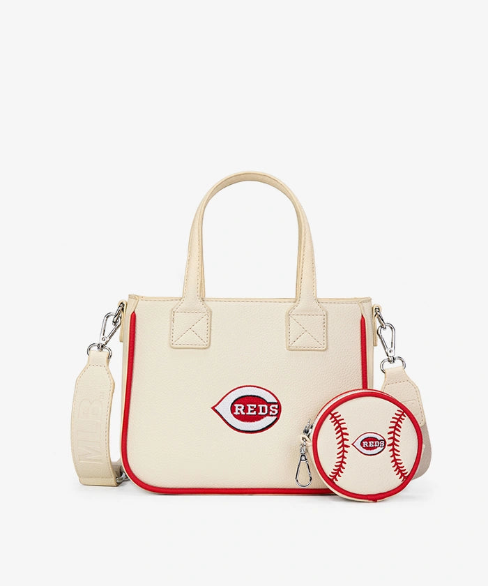 MLB Cincinnati Reds Tote Bag with Baseball Coin Pouch – Montana West Sports