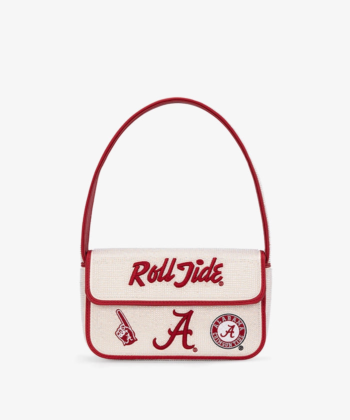 Alabama Crimson Beaded Bag