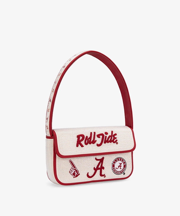 Alabama Crimson Beaded Bag