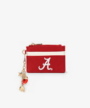 Alabama Crimson Tide Card Holder with Football Charm