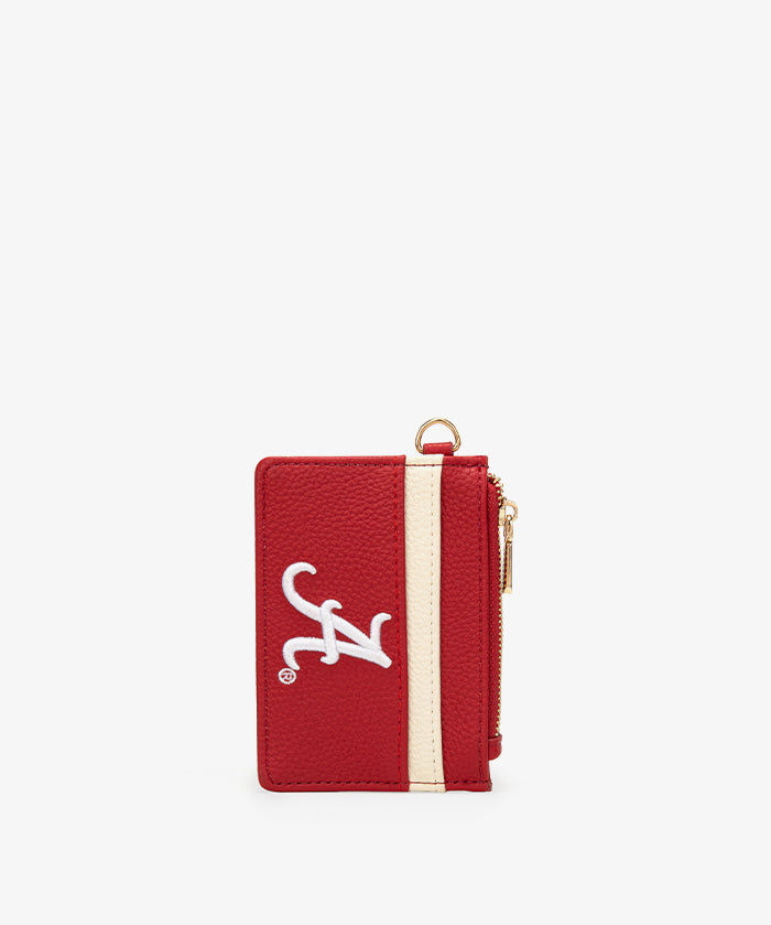 Alabama Crimson Tide Card Holder with Football Charm