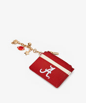 Alabama Crimson Tide Card Holder with Football Charm