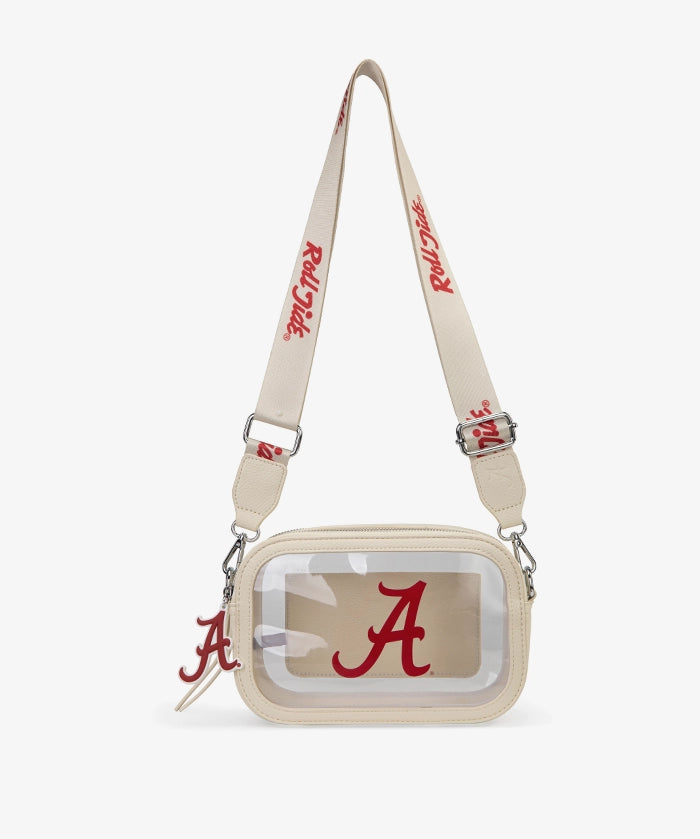 Alabama Crimson Tide Clear Camera Bag