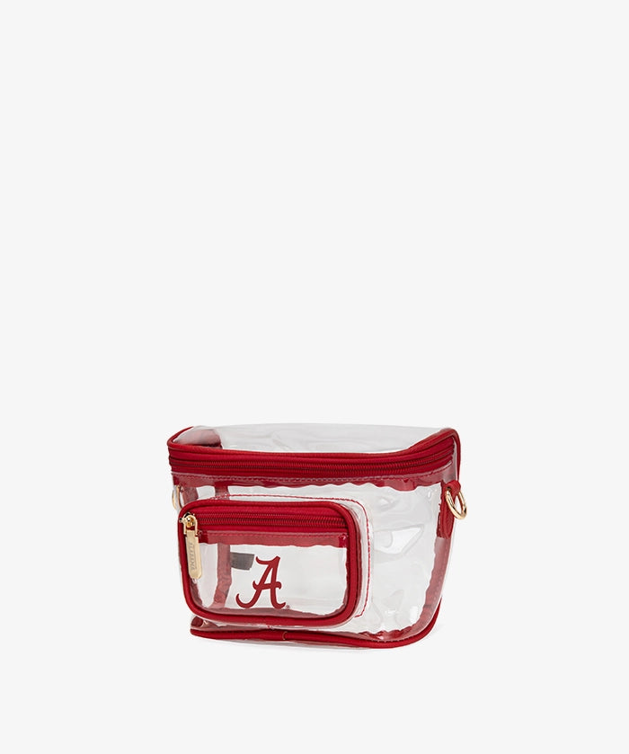 Alabama Crimson Tide Clear Crossbody Bag