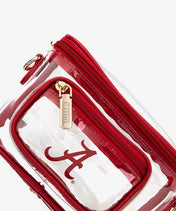 Alabama Crimson Tide Clear Crossbody Bag