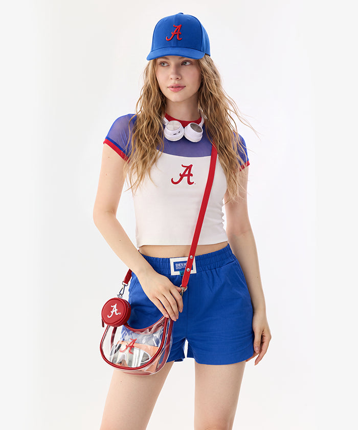 Alabama Crimson Tide Clear Shoulder Bag