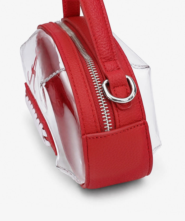 Alabama Crimson Tide Football Clear Crossbody Bag