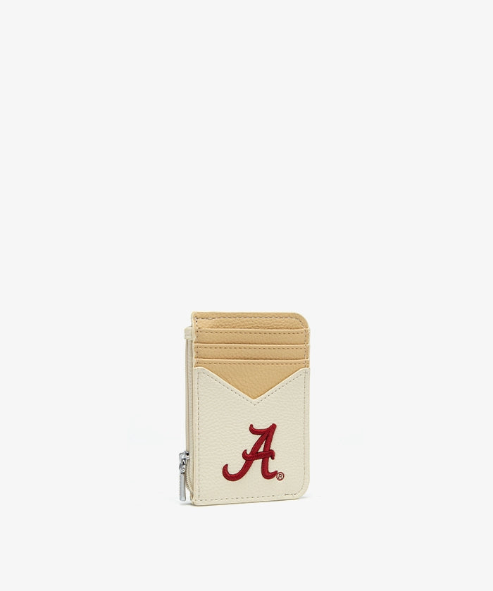 Alabama Crimson Tide Zip Card Case