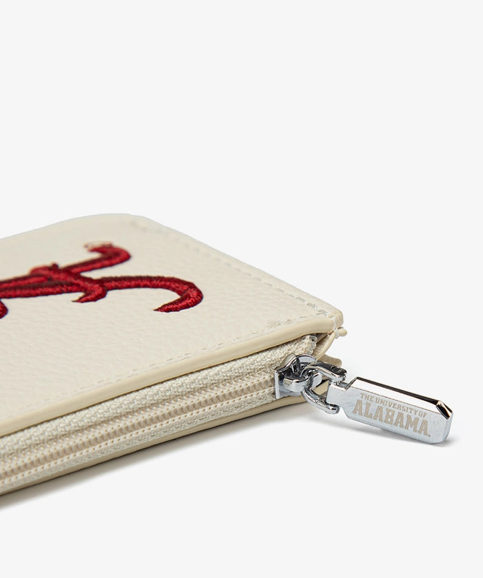 Alabama Crimson Tide Zip Card Case
