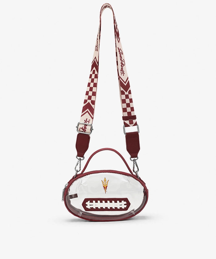 ArizonaStateSunDevilsFootballClearCrossbodyBag_2.webp