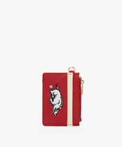Arkansas Razorbacks Card Holder with Football Charm