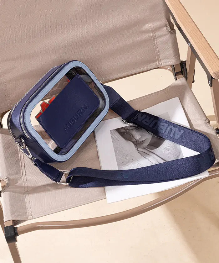 Auburn University Tigers Clear Camera Bag
