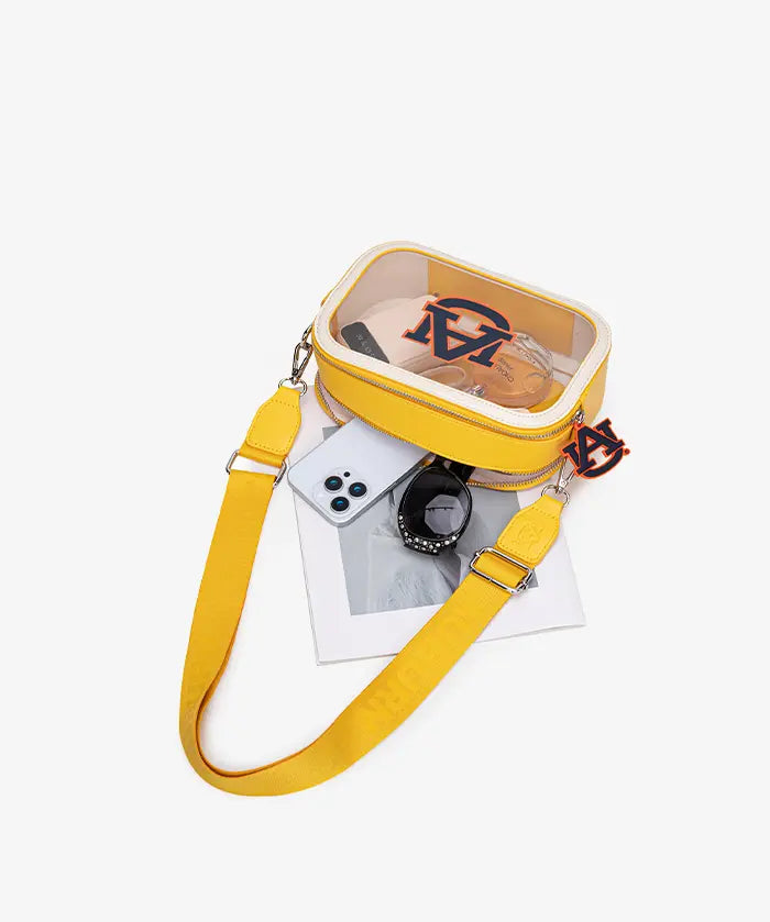 Auburn University Tigers Clear Camera Bag