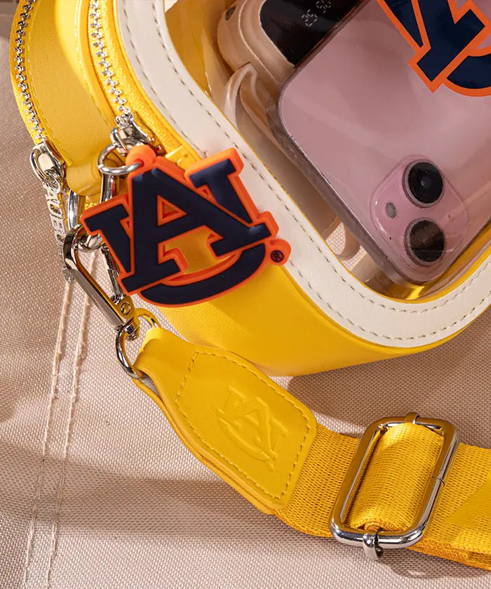 Auburn University Tigers Clear Camera Bag