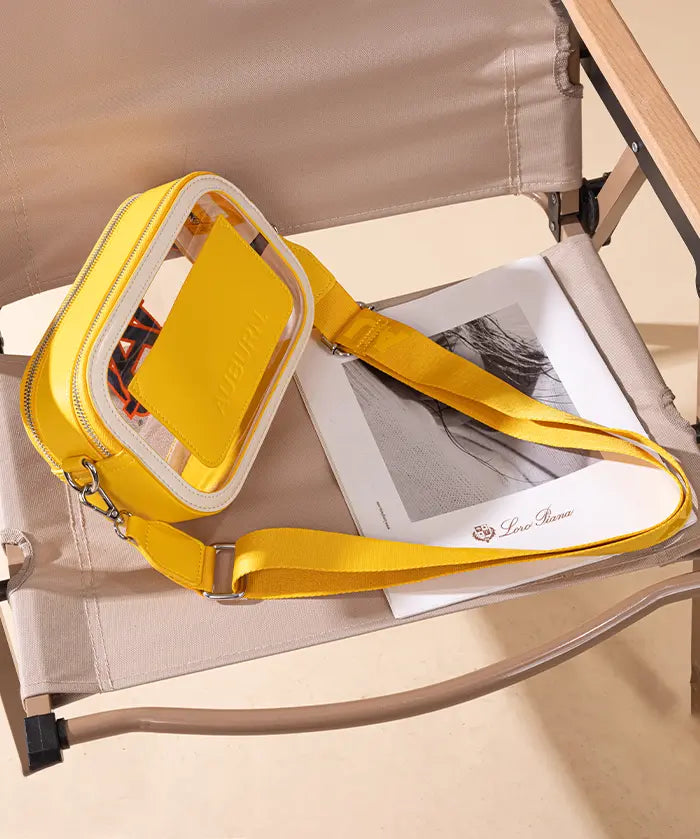 Auburn University Tigers Clear Camera Bag