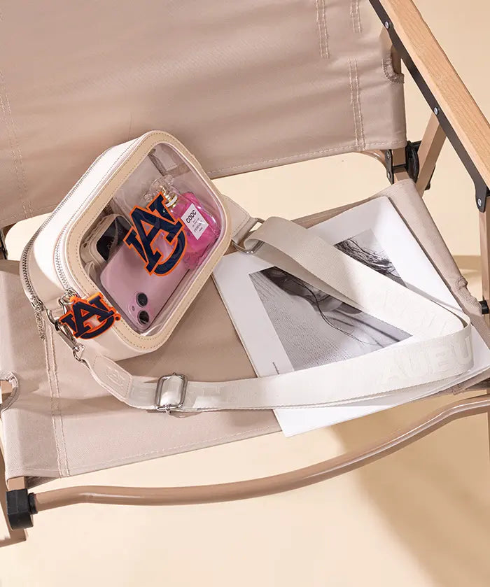 Auburn University Tigers Clear Camera Bag