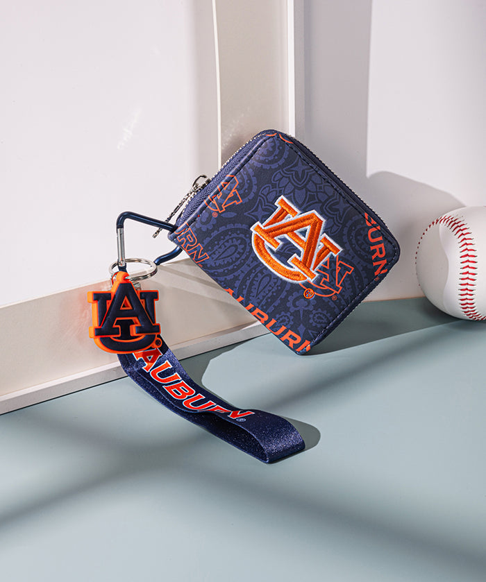 Auburn University Tigers Mini Wristlet Wallet