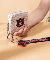 Auburn University Tigers Mini Wristlet Wallet