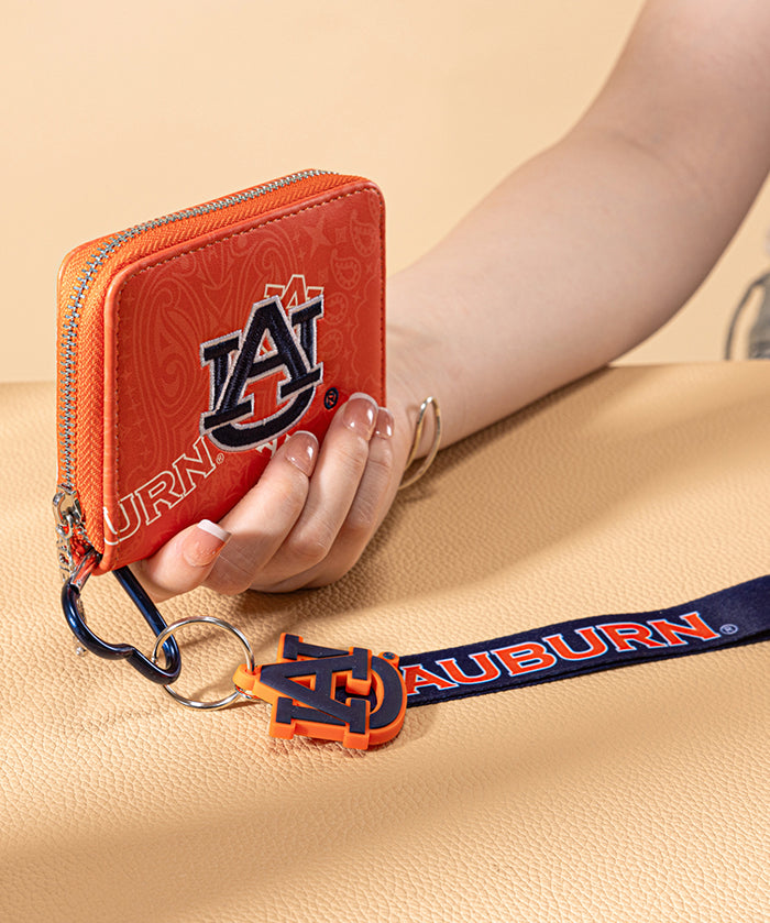 Auburn University Tigers Mini Wristlet Wallet