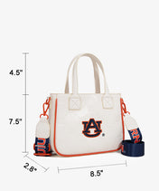 Auburn University Tigers Tote Bag with Coin Pouch