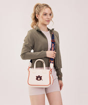 Auburn University Tigers Tote Bag with Coin Pouch