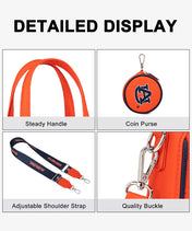 Auburn University Tigers Tote Bag with Coin Pouch