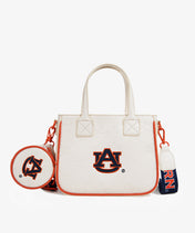 Auburn University Tigers Tote Bag with Coin Pouch