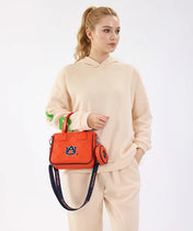 Auburn University Tigers Tote Bag with Coin Pouch