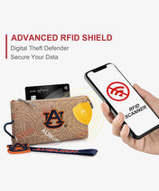 Auburn University Tigers Wristlet Wallet