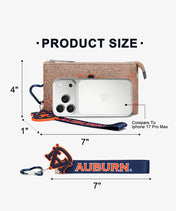 Auburn University Tigers Wristlet Wallet