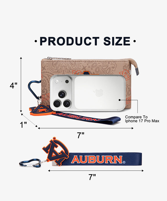 Auburn University Tigers Wristlet Wallet