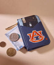 Auburn University Tigers Zip Card Case