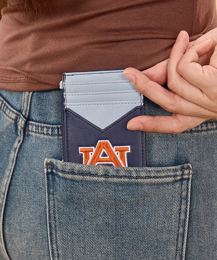 Auburn University Tigers Zip Card Case