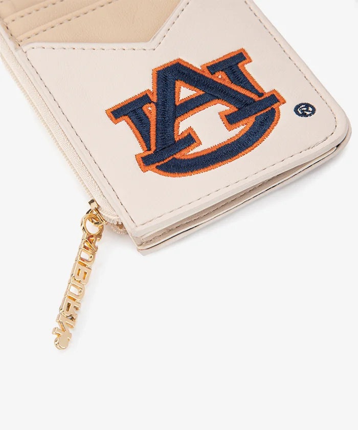 Auburn University Tigers Zip Card Case