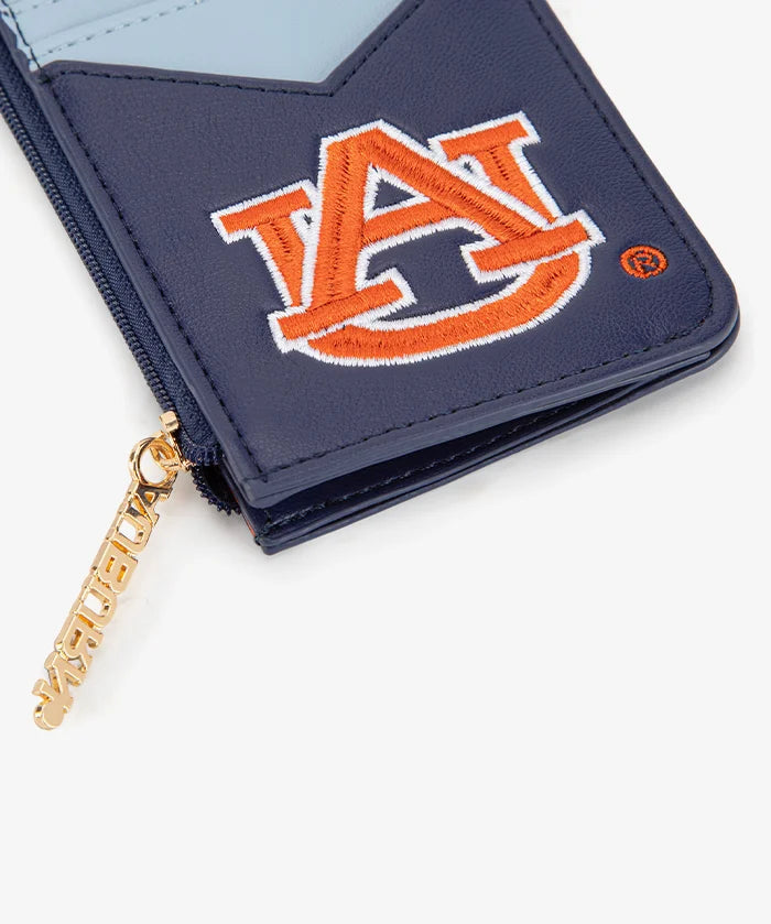 Auburn University Tigers Zip Card Case