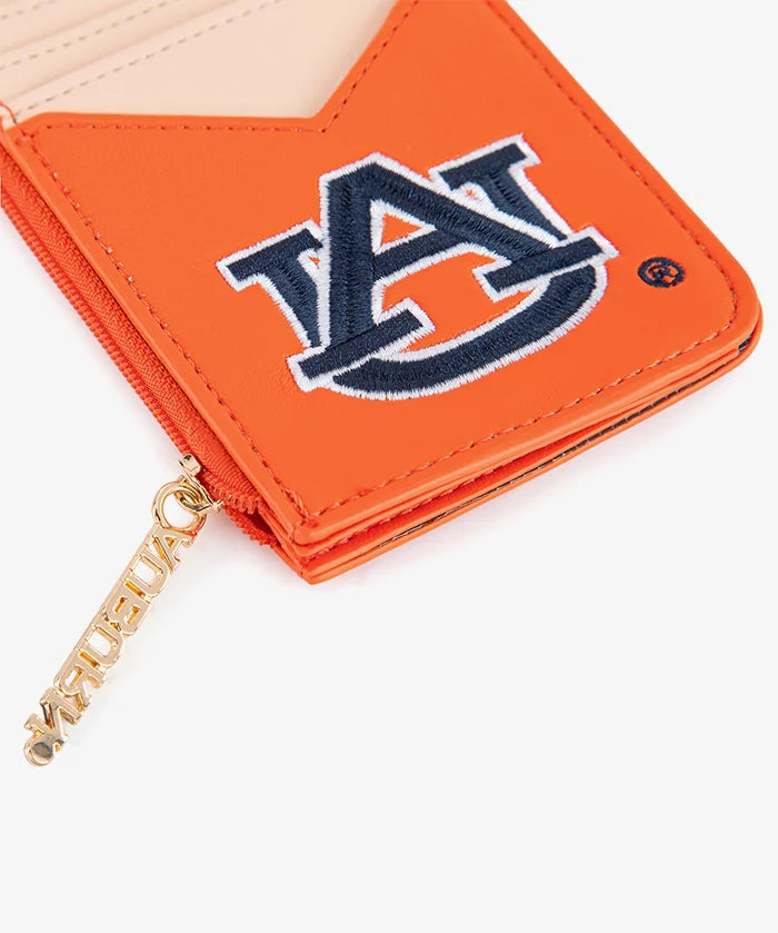 Auburn University Tigers Zip Card Case