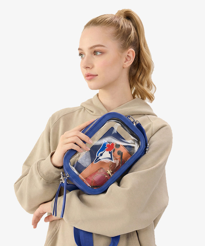 MLB Toronto Blue Jays Clear Crossbody Bag