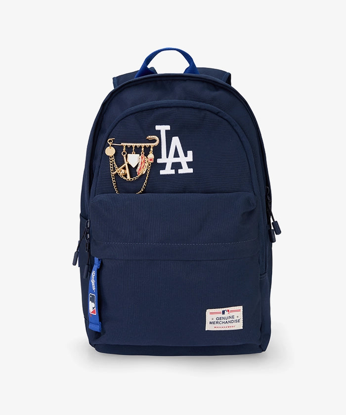 Baseball Game Day Safety Pin Bag Charm