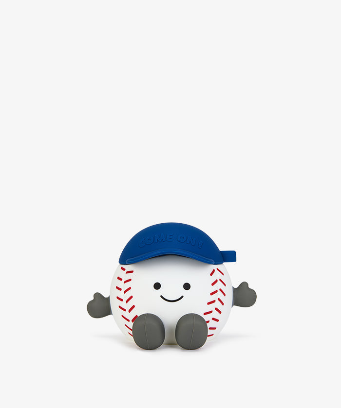Baseball Light-Up Bag Charm