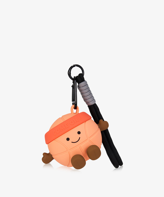 Basketball Light-Up Bag Charm