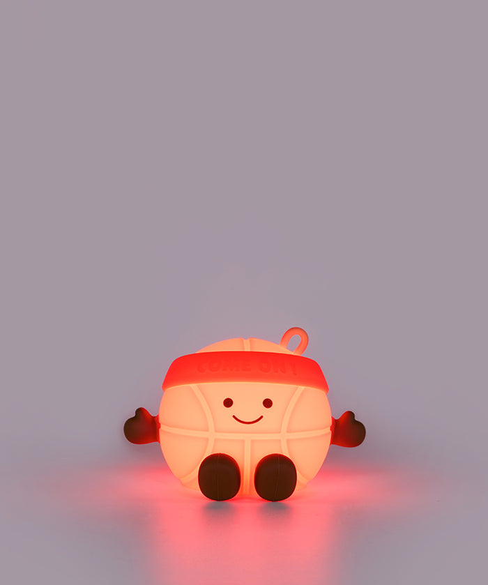 Basketball Light-Up Bag Charm