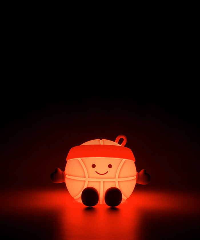 Basketball Light-Up Bag Charm