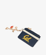 California Golden Bears Card Holder with Football Charm