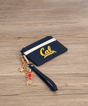 California Golden Bears Card Holder with Football Charm
