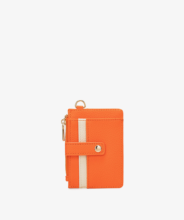 Clemson Tigers Card Holder with Football Charm