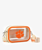 Clemson University Tigers Clear Camera Bag