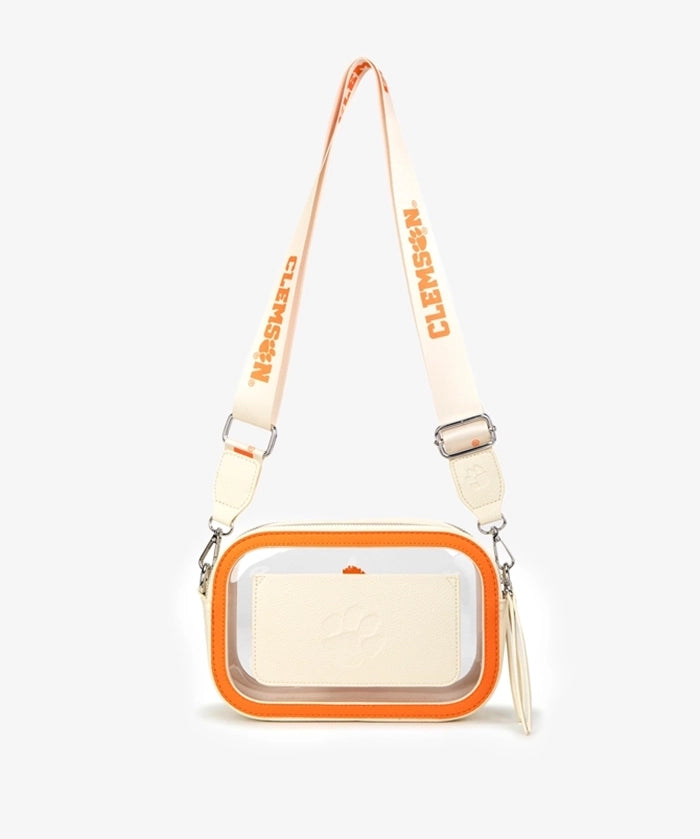 Clemson University Tigers Clear Camera Bag