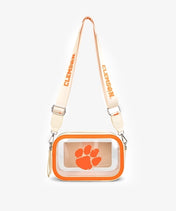Clemson University Tigers Clear Camera Bag
