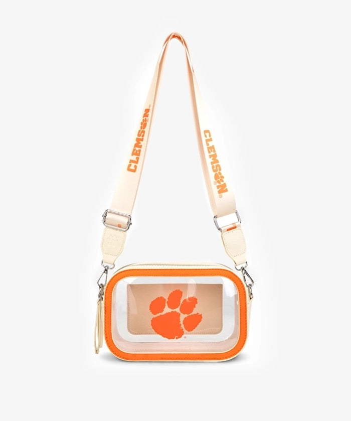 Clemson University Tigers Clear Camera Bag