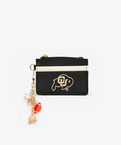 Colorado Buffaloes Card Holder with Football Charm